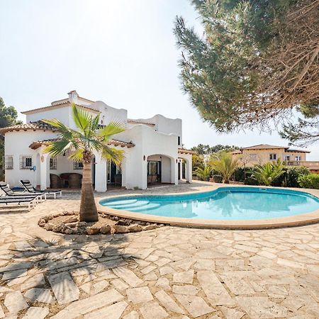 Gigantische Villa Mit Meerblick, Panoramablick & Pool-Oase Cala Pi  ภายนอก รูปภาพ