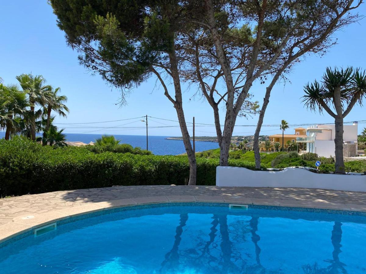 Gigantische Villa Mit Meerblick, Panoramablick & Pool-Oase Cala Pi  ภายนอก รูปภาพ
